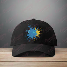 Colour Splash Embroidery Design
