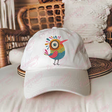 Crazy Colorful Bird Machine Embroidery Design