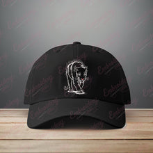 Panther Outline Embroidery Design
