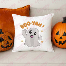 Boo Yah Halloween Embroidery Design