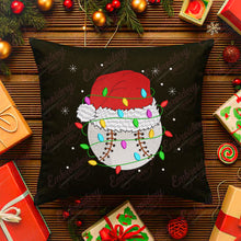 Christmas Baseball Embroidery Design