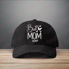 Best Mom Ever Butterfly Embroidery Design