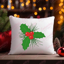 Festive Berries Christmas Embroidery Design