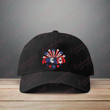 America Stars Digital Machine Embroidery Design