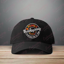 Family Thanksgiving Embroidery Design