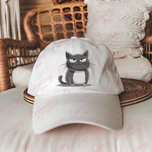 Cartoon Grumpy Cat Embroidery Design
