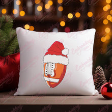 Christmas American Football Embroidery Art