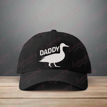 Daddy Duck Embroidery Design