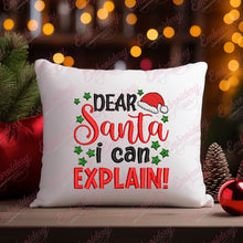 Dear Santa I Can Explain Embroidery Design