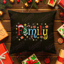 Christmas Family Joy Embroidery Design