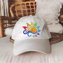 Colorful Sun Embroidery Design