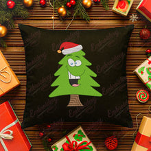 Happy Christmas Tree Embroidery Design