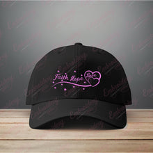 Faith Hope Love Breast Cancer Embroidery Design