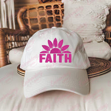 Faith Blossom Breast Cancer Embroidery Design