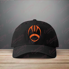 American Football LinArt Embroidery Design