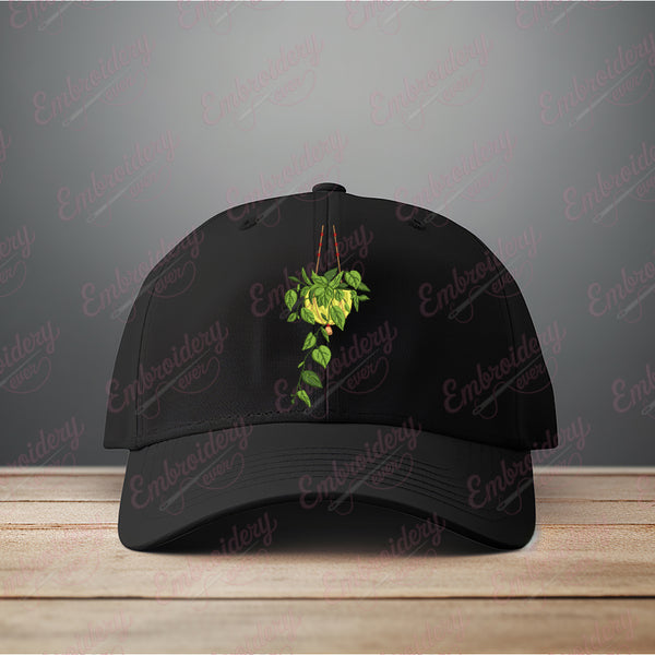Hanging Plant Machine Embroidery Design