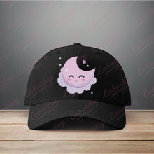 Simple Moon Machine Embroidery Design