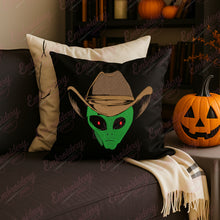 Cowboy Alien Halloween Embroidery Design