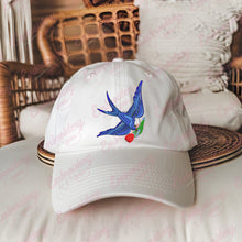 Bluebirds Embroidery Design