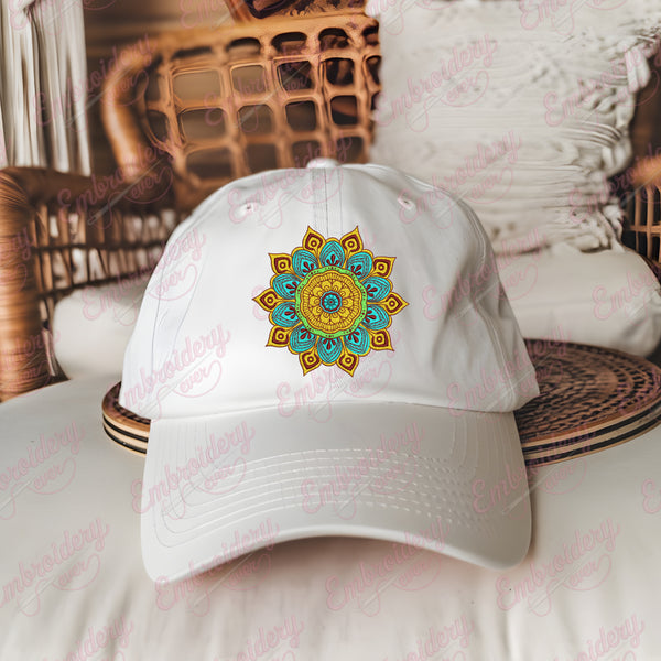 Decorative Mandala Embroidery Design