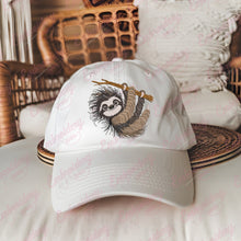 Crazy Sloths Embroidery Design