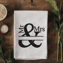 Mr and Mrs Monogram Embroidery Design