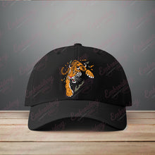Leaping Tiger Embroidery Design