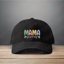 Mama Saurus Embroidery Design