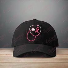 Doctor Nurse Breast Cancer Embroidery Design