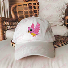 Cute Little Pink Bird Embroidery Design