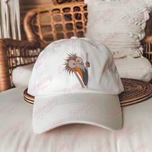 Crazy Peeking Flamingo Embroidery Design