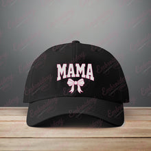 Mama Coquette Bow Embroidery Design