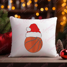 Christmas Basketball Embroidery Design