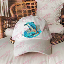 Cartoon Sea Dolphin Embroidery Fun and Easy Stitch Design