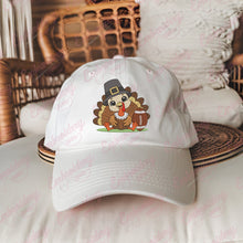Little Turkey Thanksgiving Player Embroidery Design