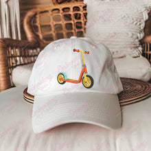 Children Scooter Embroidery Design