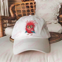 Funny Crazy Bird Embroidery Design Character Stitch
