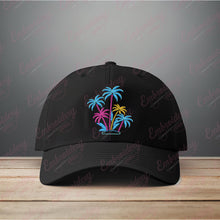 Palm Tree Embroidery Design