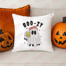Boozy Ghost Beer Halloween Embroidery Design