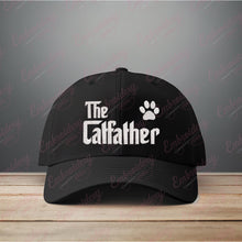 The Cat Father Embroidery Design