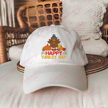 Happy Turkey Day Celebration Embroidery Design