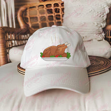 Thanksgiving Roasted Turkey Machine Embroidery Design