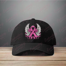 Angel Of Hope For Breast Cancer Embroidery Design