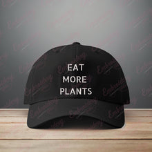 Eat More Plants Embroidery Design