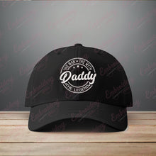Daddy the Man the Myth the Legend Embroidery Design