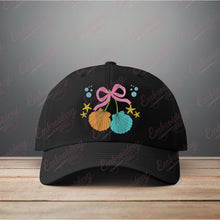 Seaside Bow Embroidery Design
