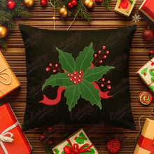 Christmas Holly Embroidery Design