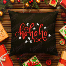 Christmas Ho Ho Ho Word Embroidery Design