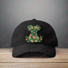 Floral Koala Embroidery Design