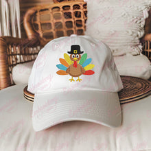Cute Thanksgiving Turkey Embroidery Design